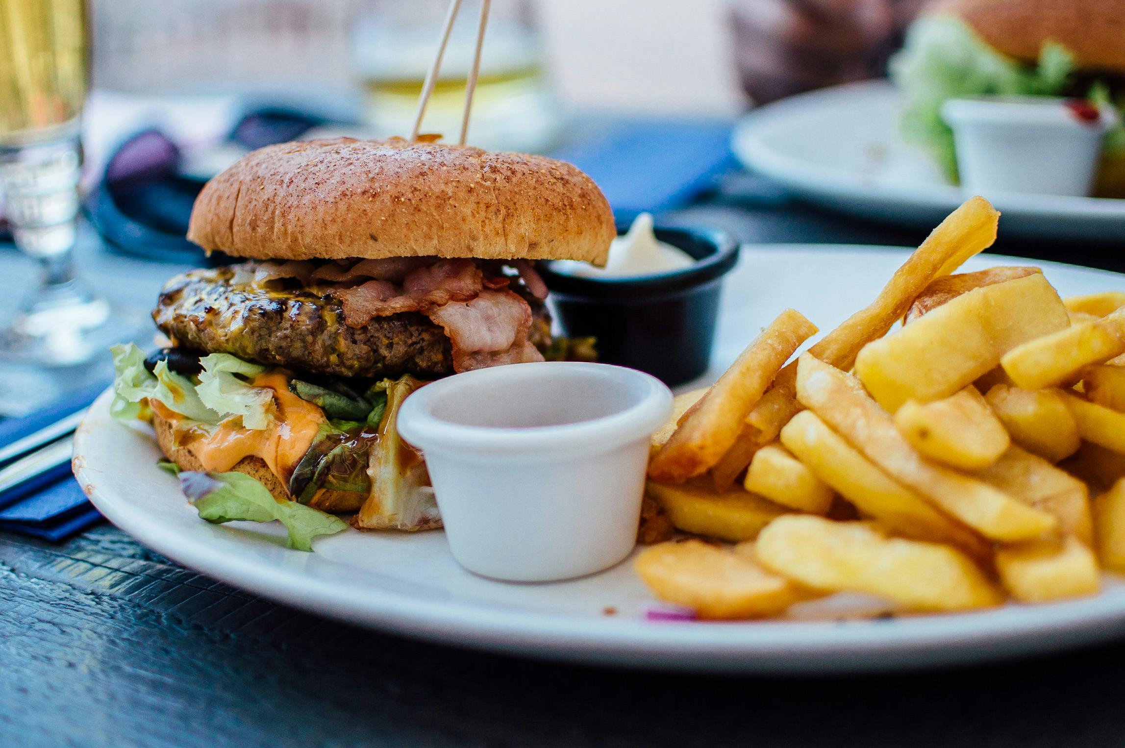 Appetitlich angerichtetes Gericht